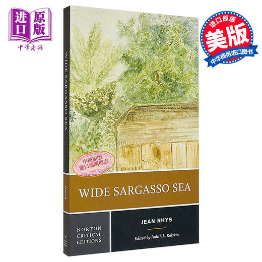 【中商原版】梦回藻海 诺顿文学解读系列 英文原版 Norton Critical Editions Wide Sargasso Sea Jean Rhys 商品图0