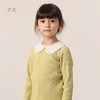 【马克珍妮 芦芙】春装新款 女童蕾丝花边领针织T恤230350 商品缩略图0
