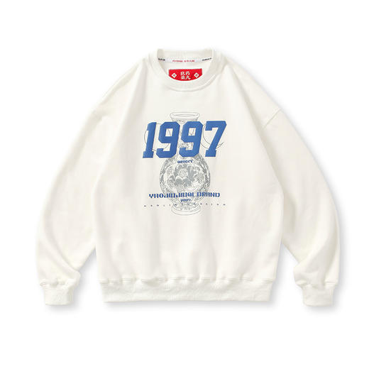 药九玖柒 1997邮政局/中国风青花瓷卫衣/JQ21090090 商品图4