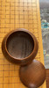 3厘米厚新榧实木棋盘+独木酸枣木罐+单面凸老云子 商品缩略图4