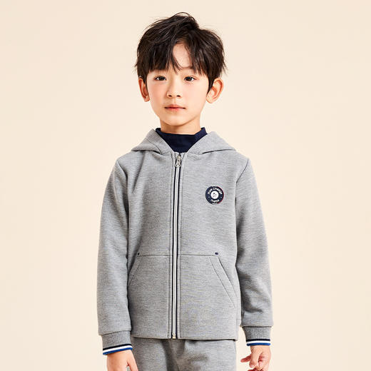 mettekids儿童外套春秋男童2022新款潮休闲帅气童装中大童夹克 商品图3