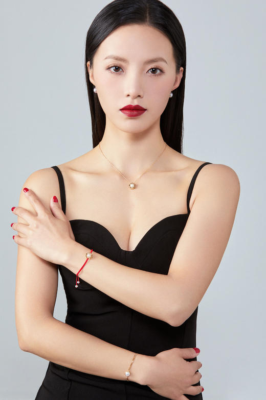 Pearl moments桃花朵朵 珍珠项链 商品图4