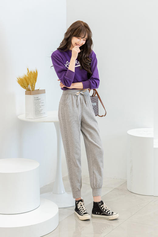 臣禾 春季新品不加绒百搭休闲运动裤 9231061213 【现货】 商品图4