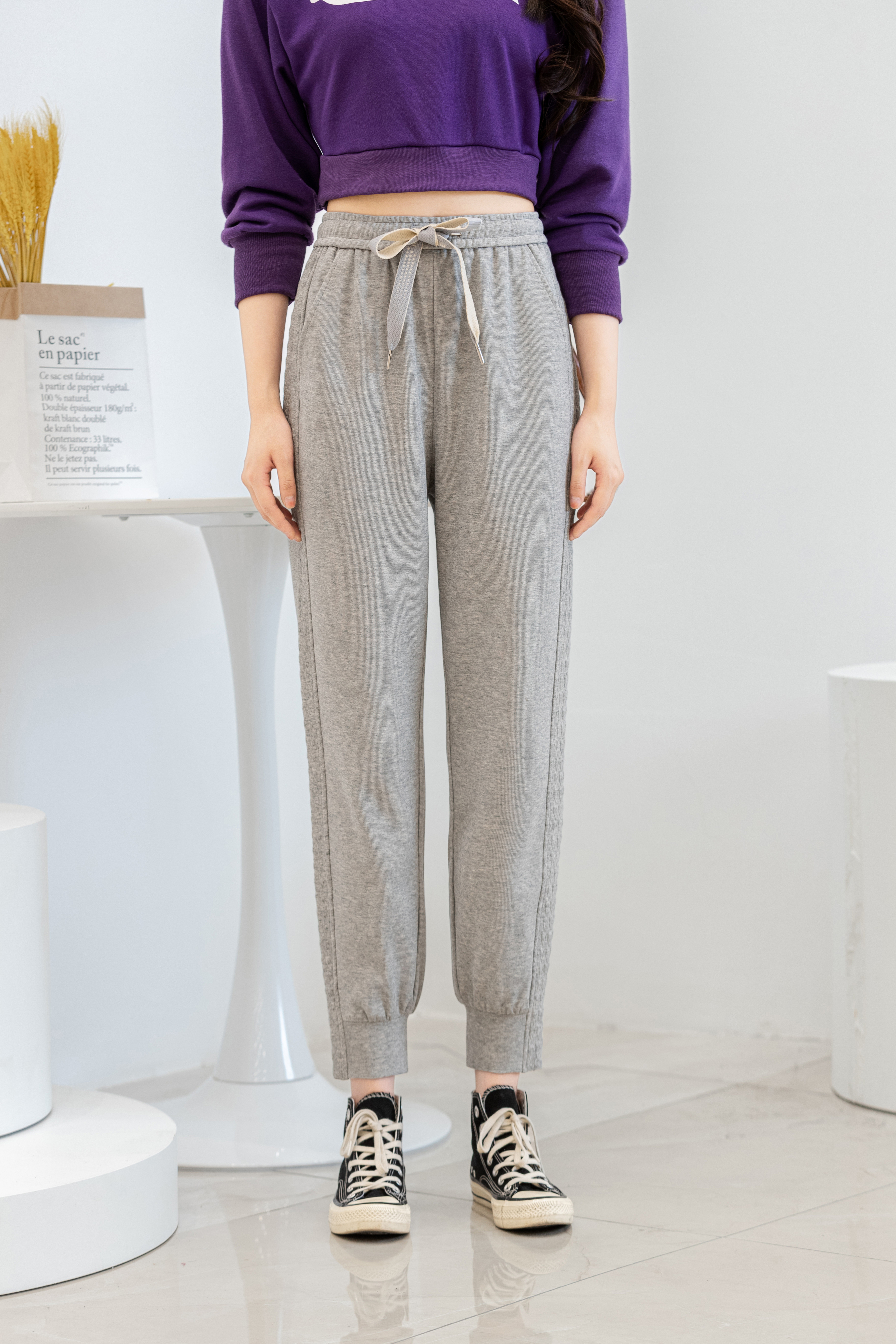 臣禾 春季新品不加绒百搭休闲运动裤 9231061213 【现货】