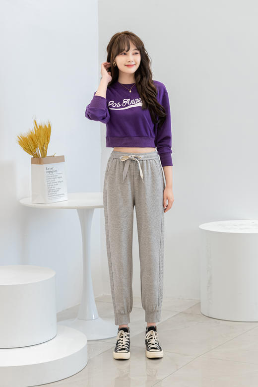 臣禾 春季新品不加绒百搭休闲运动裤 9231061213 【现货】 商品图6