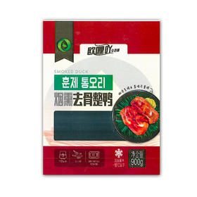 欧哩吖 烟熏切片去骨整鸭400g 【中】