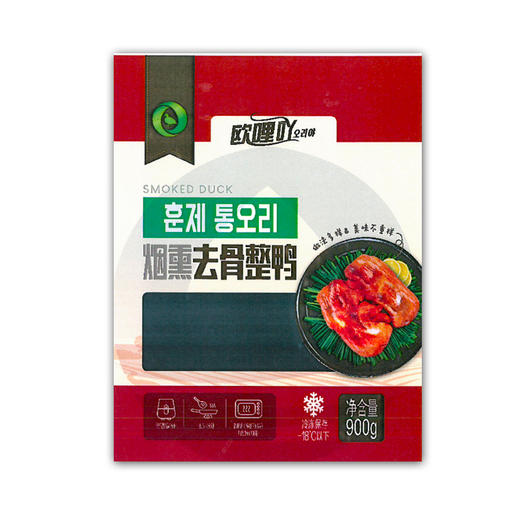 欧哩吖 烟熏切片去骨整鸭400g 【中】 商品图0