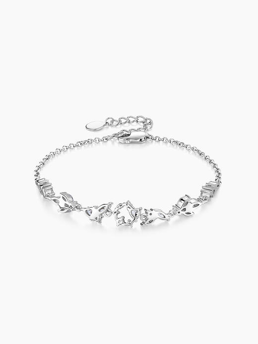 卡蒂罗灿若繁花手链女生纯银轻奢小众2023年新款送闺蜜生日礼物 商品图4