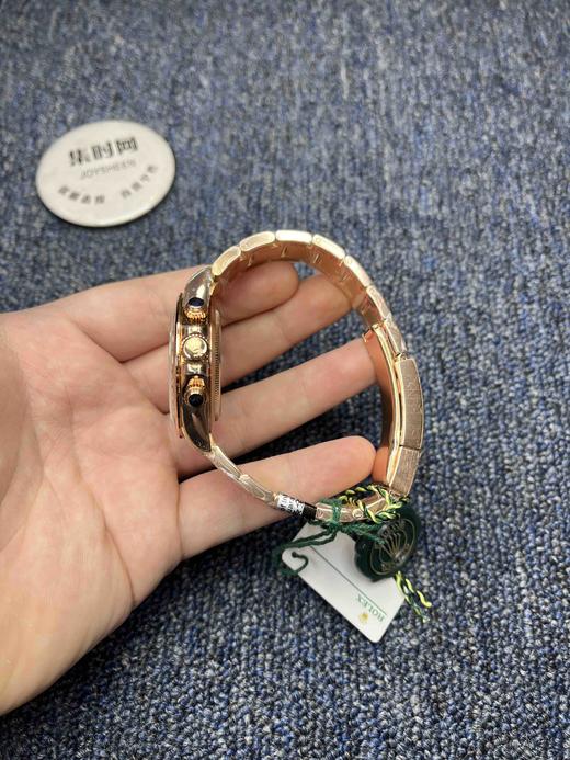 劳力士 宇宙计型迪通拿系列 全玫金迪黑盘 男士腕表 商品图4