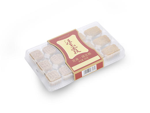 武汉 汪玉霞芝麻绿豆糕350g/盒（保质期20天） 商品图3