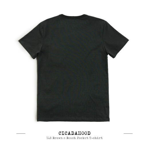 Cicadahood U.S Brown’s Beach Pocket T-shirt 美式复古运动T恤 商品图1