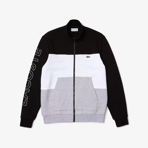 Lacoste/法国鳄鱼 男士时尚撞色立领休闲百搭长袖卫衣WH7161 商品图5