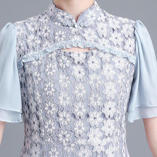 复古修身时尚蕾丝裙A字裙旗袍裙QYM-YX-MG7769 -Y 商品图3