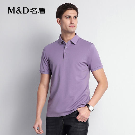 【商场同款】名盾男士短袖POLO衫夏季休闲商务翻领短袖t恤衫22528 商品图2
