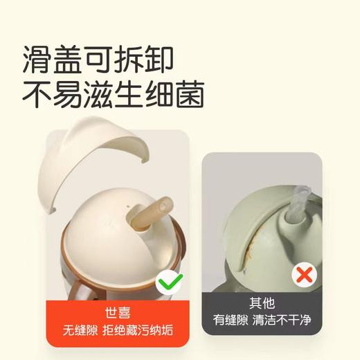 （会员专属价）世喜儿童吸管杯300ml 商品图3