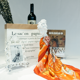 遨游书海小方巾53*53