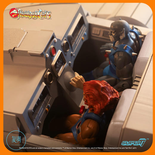 现货 Super7 霹雳猫 霹雳坦克 Thundercats Thundertank 商品图4