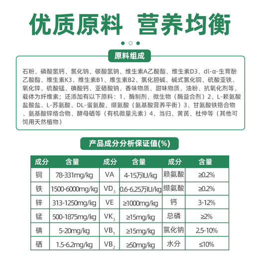 赛为猪饲料8%怀孕母猪复合预混料妊娠母猪饲料怀孕母猪预混料40斤/袋 商品图3