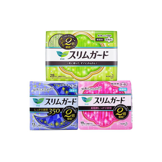 【一般贸易进口】日本原装进口花王卫生巾乐而雅 S超薄瞬吸 F敏感肌 零触感棉柔护垫 商品图8