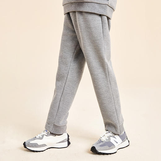 mettekids男童裤子秋新款加绒长裤儿童宽松卫裤童装运动休闲裤 商品图3