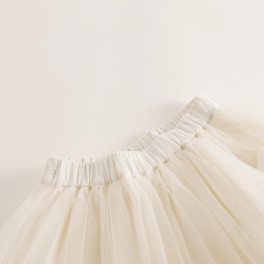 【马克珍妮 芦芙】夏装新款 女童立体爱心网纱半身裙230620 商品图3