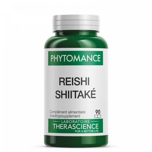 德诺海科THERASCIENCE REISHI SHIITAKE 胶囊90粒/瓶 商品图0