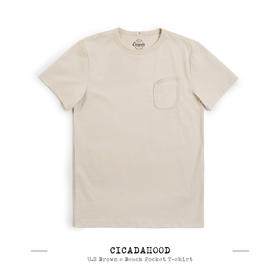 Cicadahood U.S Brown’s Beach Pocket T-shirt 美式复古运动T恤