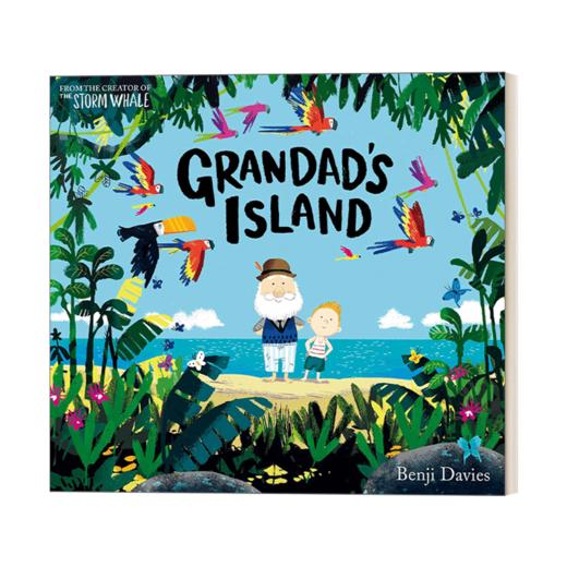 英文原版绘本 Grandad's Island 爷爷的天堂岛 班吉戴维斯绘本 Benji Davies 英文版 进口英语原版书籍 商品图0