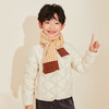 mettekids儿童围巾纯羊绒男童女童新款格子针织秋冬季保暖围脖 商品缩略图0