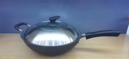 苏泊尔（SUPOR）铸铁真不锈炒锅32cm古铸系列FC32V3 商品图0