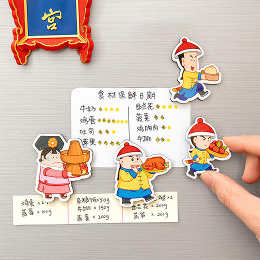 【故宫冰箱贴】御膳房纸质冰箱贴磁贴个性创意礼物纪念品 商品图5