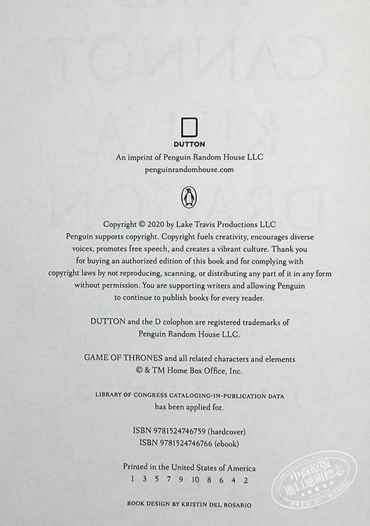 【中商原版】猛火杀不了龙：权游官方不为人知的故事 英文原版 Fire Cannot Kill a Dragon: Game of Thrones James Hibberd 商品图4