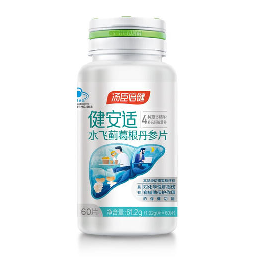 汤臣倍健水飞蓟葛根丹参片  1.02g*60片 商品图3