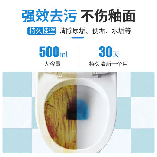 洁厕剂新居爽500g厕所马桶洁厕灵清洁剂 商品图1