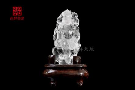 吉祥天地 白水晶观音 商品图0