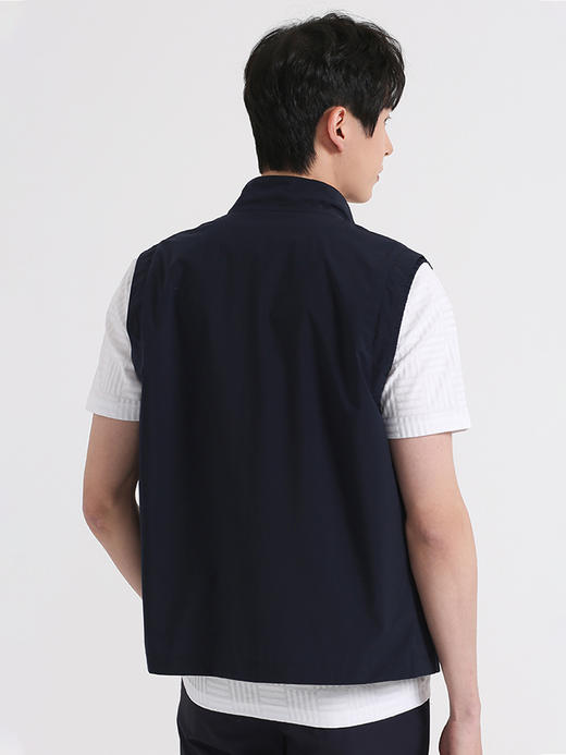 callisto藏青锦纶混纺夹克 SSFVT155C 商品图2