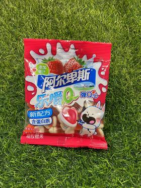 阿尔卑斯乐嚼Q凝草莓糖60g