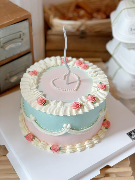 ins小清新奶油手绘，需提前48小时预定，因滤镜不同、显示器不同，颜色已实物为准 商品图2