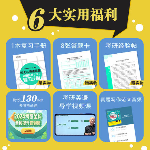 【新东方】2024考研四大名师讲真题考研英语二历年真题详解强化版2016-2022真题 王江涛高分写作唐静拆分组合翻译法 搭新东方英语恋练有词 商品图1