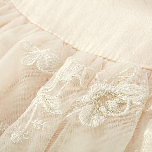 【商场同款】英氏女童连衣裙夏装桑蚕丝公主裙洋气礼仪裙 商品图2