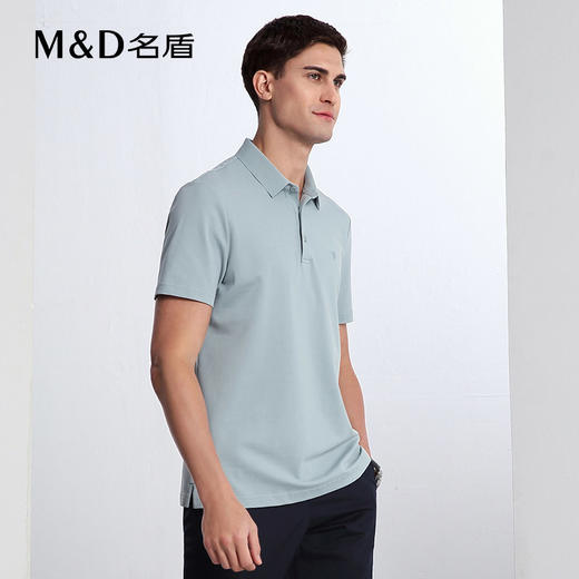 【商场同款】名盾短袖POLO衫夏季轻薄透气商务百搭翻领t恤衫22527 商品图3