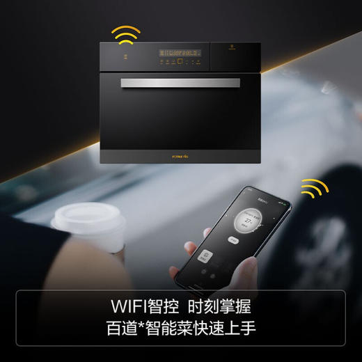 方太蒸箱嵌入式家用电蒸箱45L大容量家用厨房嵌入式电蒸箱WiFi&NFC互联双倍大蒸汽9大智能菜单 EX2.i 商品图1