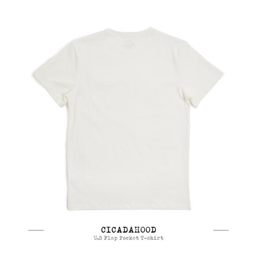 Cicadahood U.S Flap Pocket T-shirt 翻盖口袋 美式复古运动T恤 商品图1