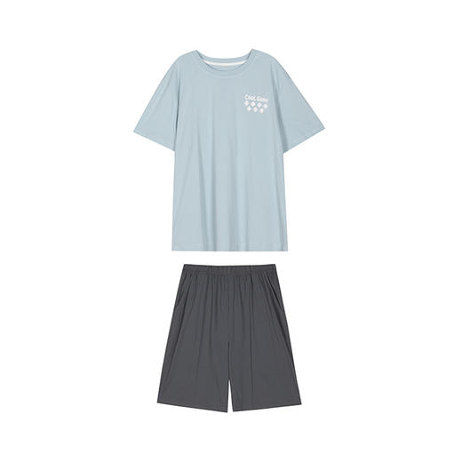 都市丽人都市锋尚凉感无尘棉薄短袖家居服睡衣FH32A1 商品图4