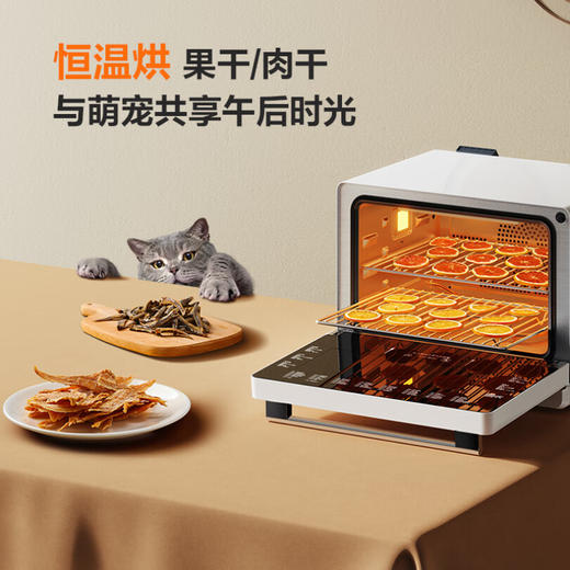 方太蒸烤箱一体机台式家用 多功能电蒸烤烘炸4合1小方盒上下独立控温电蒸箱烤箱一体机空气炸锅02-E1.i 商品图5