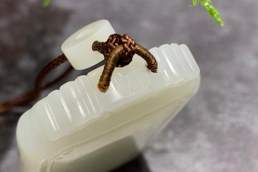 【御珠宫坊·传藏系列】羊脂玉子料牌 商品图1