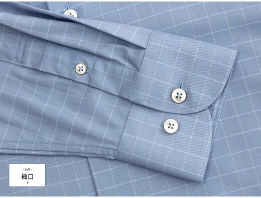 美尔雅男装2023春款暗格纹衬衫 商品图3