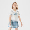 mettekids儿童装时髦套装洋气2022新款夏装女童百搭JK裙子夏上衣 商品缩略图3