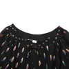 SEE BY CHLOE 女士黑色真丝刺绣长袖一字肩上衣 CHS22SHT03022 商品缩略图3