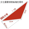 1.2米国标红领巾星火飘扬小学生不掉色大号高档儿童中学红领巾1条 商品缩略图1